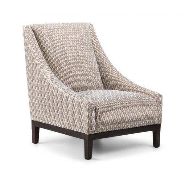 Arque Chair in fabric by Kravet